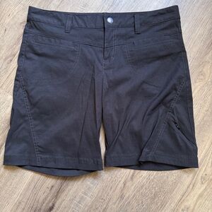 Athleta Dipper Quick Dry Black Shorts - Women's Size 10
